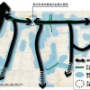 図1 兵庫県尼崎市南部におけるエコロジカルネットワーク指針図