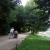 写真7　ナイセ川沿いドイツ側の緑道　身障者も安心して通行できる道