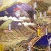 写真1　 第二次世界大戦前に日本政府によって指定された大屯山国立公園の絵図