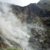 写真2　硫黄泉が噴き出る陽明山國家公園の小油站