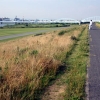 写真10　淀川沿いのこの区間には緑陰がまったくない（大阪市）