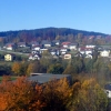 写真7　向こうに見える丘のあたりはオーストリア－チェコ国境