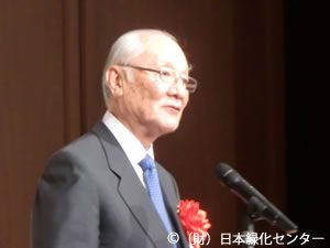 写真4 (財)日本ゴルフ協会安西会長