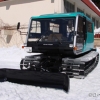 写真1　演習林の雪上車